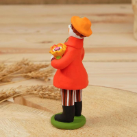 Дымковская игрушка «Мужик с подарком», микс Дымковская игрушка «Мужик с подарком», микс