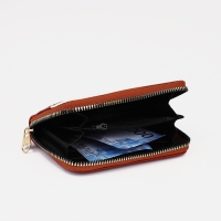 Кошелёк на молнии, цвет красный Кошелёк на молнии, цвет красный