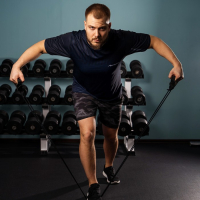 Эспандер ONLYTOP &laquo;Динамик-2&raquo; для лыжника, пловца, двойная резина с мягкими ручками