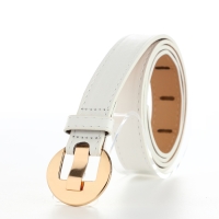 Ремень женский, ширина 2,5 см, пряжка металл, цвет белый Ремень женский, ширина 2,5 см, пряжка металл, цвет белый