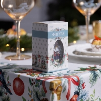 Светодиодная фигура &laquo;Бронзовый фонарь с лисами&raquo; 6.3 &times; 12 &times; 6.3 см, пластик, батарейки AG13х3 (в комплекте) , свечение тёплое белое