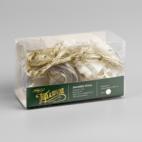 Гирлянда &laquo;Занавес&raquo; 2.8 &times; 3 м роса на крючках, IP20, серебристая нить, 300 LED, свечение белое, мерцание, USB