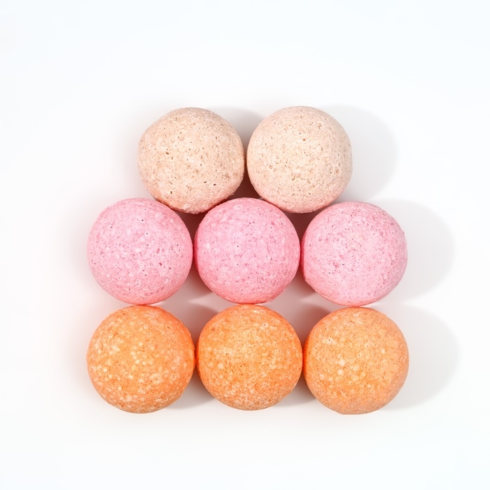 Подарочный набор косметики &laquo;Сияй от счастья!&raquo;, бомбочки для ванны 8 х 20 г, ЧИСТОЕ СЧАСТЬЕ