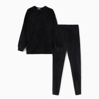 Костюм женский (свитшот и леггинсы) KAFTAN Plushy р. 52-54, черный Костюм женский (свитшот и леггинсы) KAFTAN Plushy р. 52-54, черный