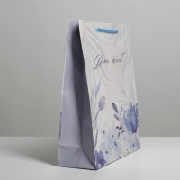 Пакет подарочный ламинированный, упаковка, &laquo;For you&raquo;, ML 25 х 21 х 8 см