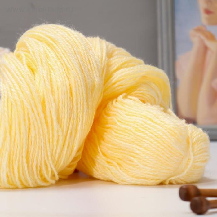 Пряжа Пряжа "Карачаевская" 100% акрил 820-850м/250-280гр (24 Шампанское)