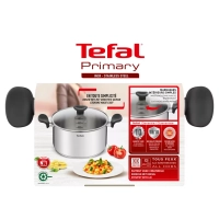 Кастрюля с крышкой Primary 24 см, 5,3 л, с мерной шкалой