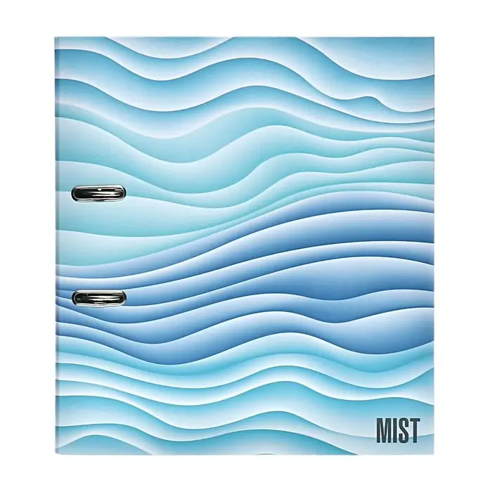 Папка-регистратор А4, Hatber Mist, 70 мм, матовая ламинация, арочный механизм