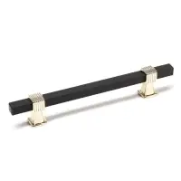 Ручка-скоба CAPPIO PK117, м/о 128 мм, цвет черный