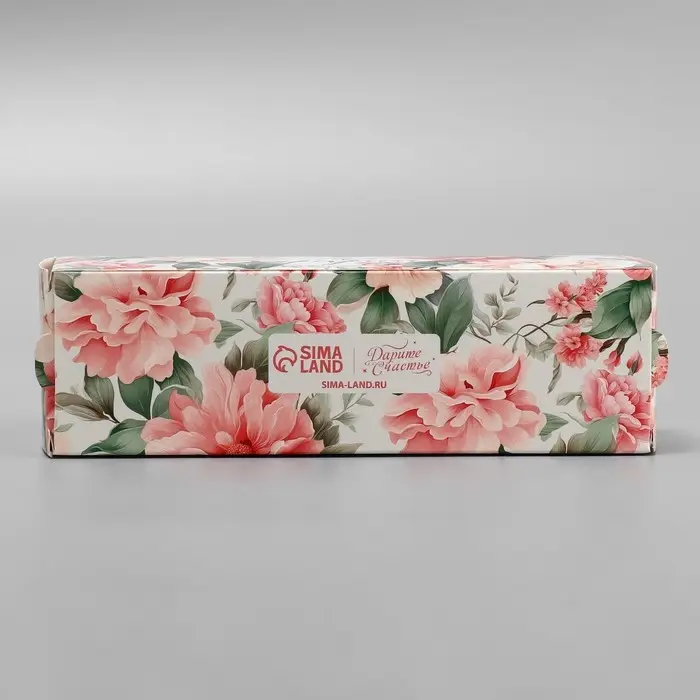 Коробка для макарун, кондитерская упаковка &laquo;Ты прекрасна&raquo;, 18 х 5.5 х 5.5 см