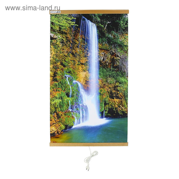 Обогреватель "Домашний очаг" Водопад, инфракрасный, 500 Вт, 15 м&sup2;