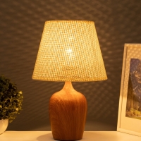 Настольная лампа "ЭКО" 1х40Вт Е27 светлое дерево 25х25х39,5см Настольная лампа "ЭКО" 1х40Вт Е27 светлое дерево 25х25х39,5см