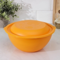 Миска салатница Martika, 3 л, с крышкой, цвет МИКС Миска салатница Martika, 3 л, с крышкой, цвет МИКС