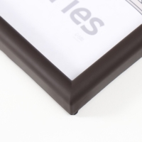 Фоторамка пластик 21х30 см 4 серия, тёмно-шоколадный