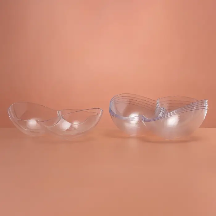 Менажница пластиковая одноразовая для фуршета &laquo;Гроздь&raquo;, прозрачная