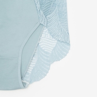 Трусы женские слипы, цвет голубой, р-р 50-52