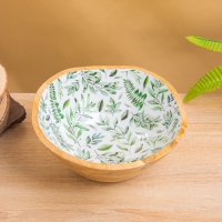 Салатник "Оливковая ветвь" дерево манго 23х23х10,5 см