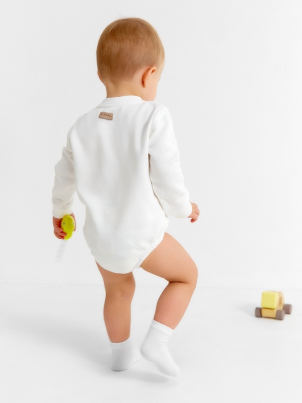 Свитшот-боди детский MINAKU, цвет экрю, рост 74-80