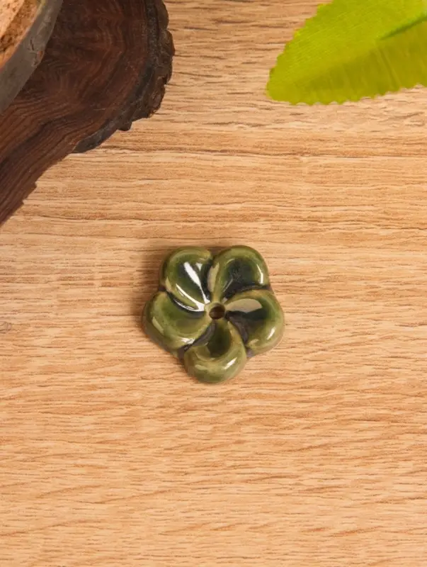 Подставка под благовония "Цветок" керамика, цв. МИКС, 3х3х0,5 см