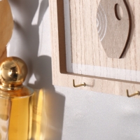 Крючки декоративные дерево "Веточка в вазе" 2,5х16х23,5 см