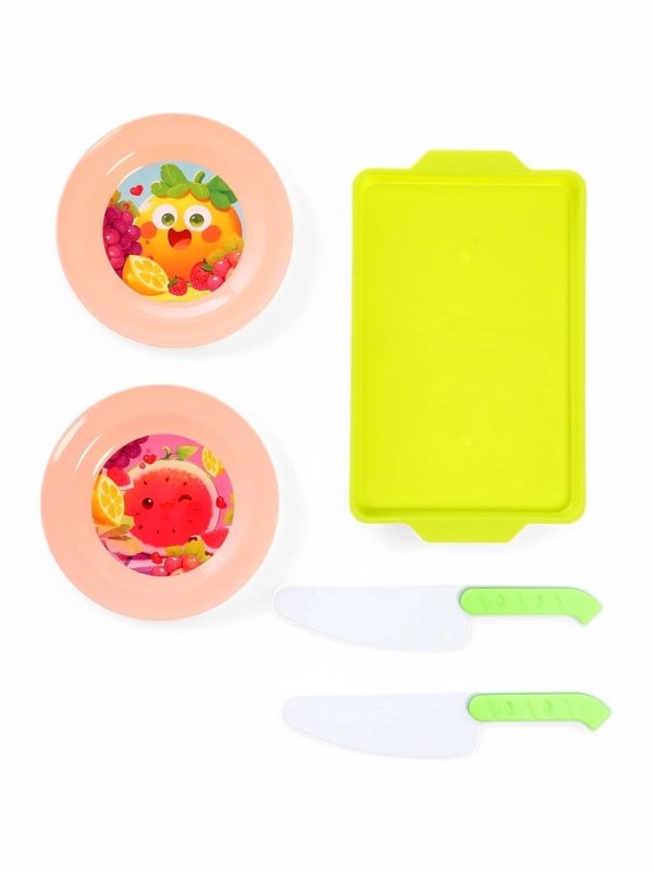 Игровой набор "Супершеф" корзина с продуктами и посудкой, 28 предметов