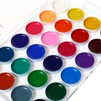 Акварель 24 цвета ErichKrause ArtBerry, яркая палитра с УФ-защитой, пластик, европодвес, без кисти