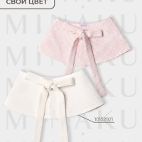 Юбка(баска) для девочки MINAKU: PartyDress, цвет розовый, рост 152 см