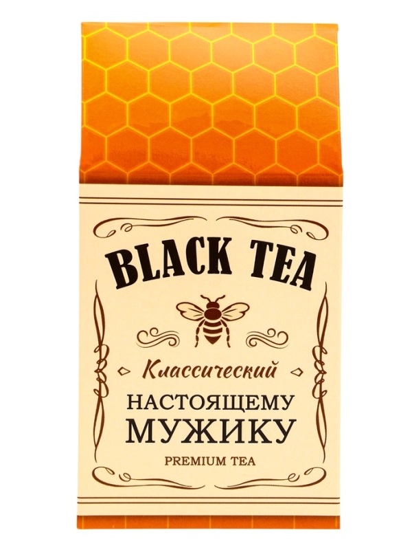 Чай черный Чай черный "Настоящему мужику", 50 г