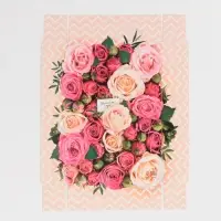 Кондитерская упаковка, коробка для макарун с PVC крышкой, &laquo;Цветы&raquo;, 18 х 12 х 3.5 см