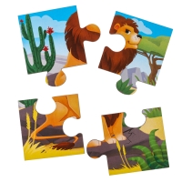 Пазлы &laquo;Зоопарк&raquo;