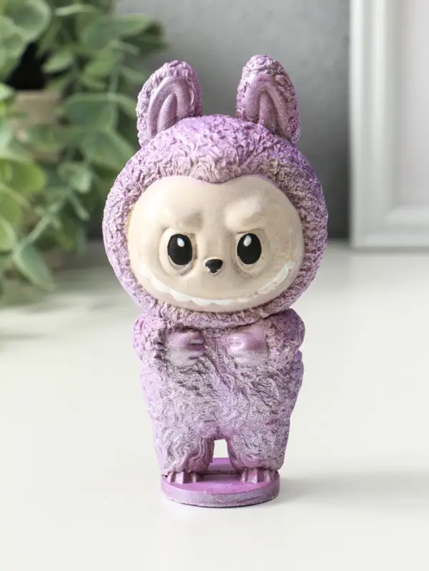 Фигурка "Чудик" 13х6,5х5,5 см, сиреневый