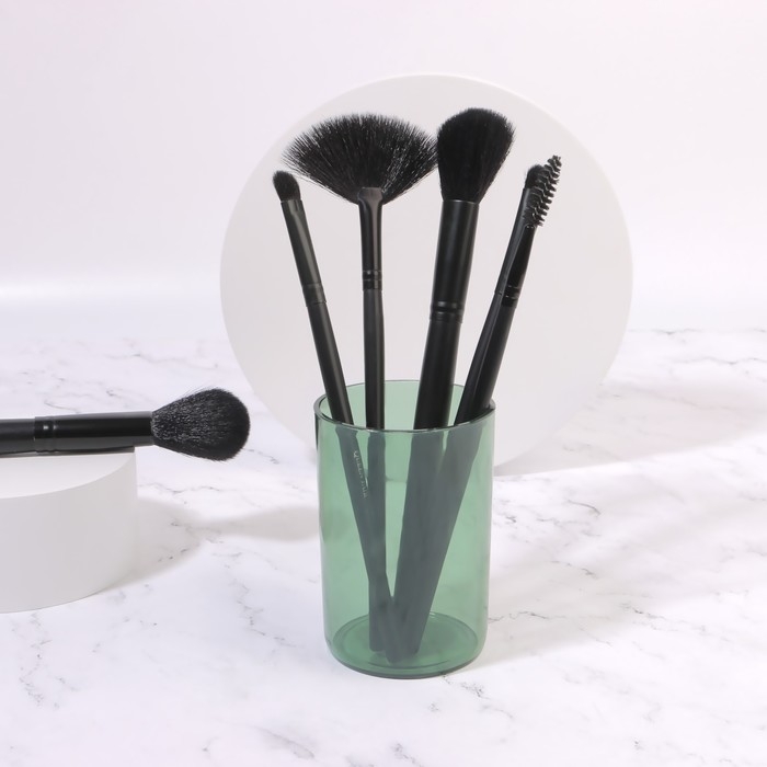 Органайзер - подставка для хранения маникюрных/косметических принадлежностей «Яркость», круглая, d = 6,5 × 9,5 см, цвет МИКС Органайзер - подставка для хранения маникюрных/косметических принадлежностей «Яркость», круглая, d = 6,5 × 9,5 см, цвет МИКС