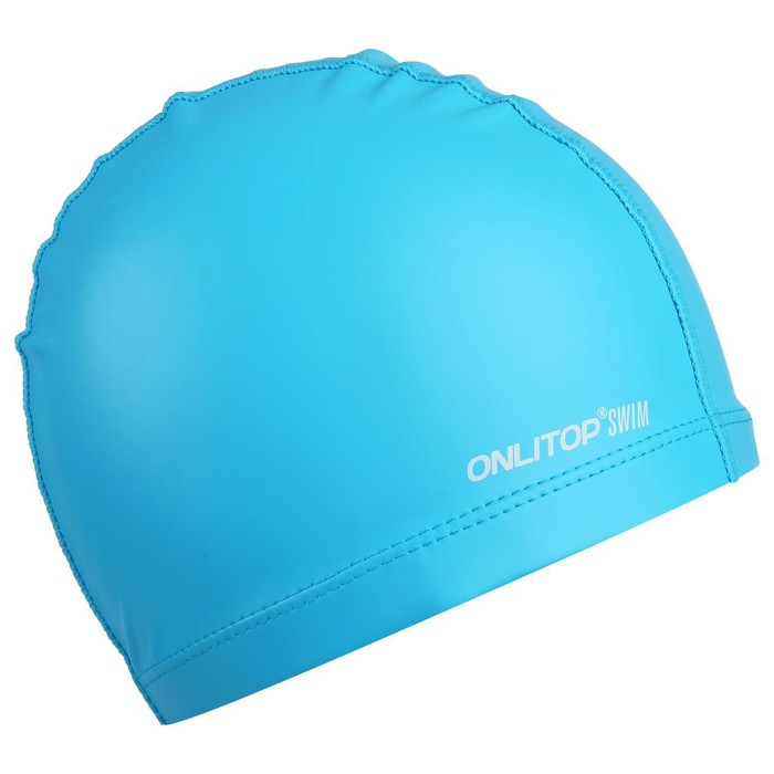 Шапочка для плавания взрослая ONLYTOP Swim &laquo;Классика&raquo;, нейлон, обхват 54-60 см, цвета МИКС