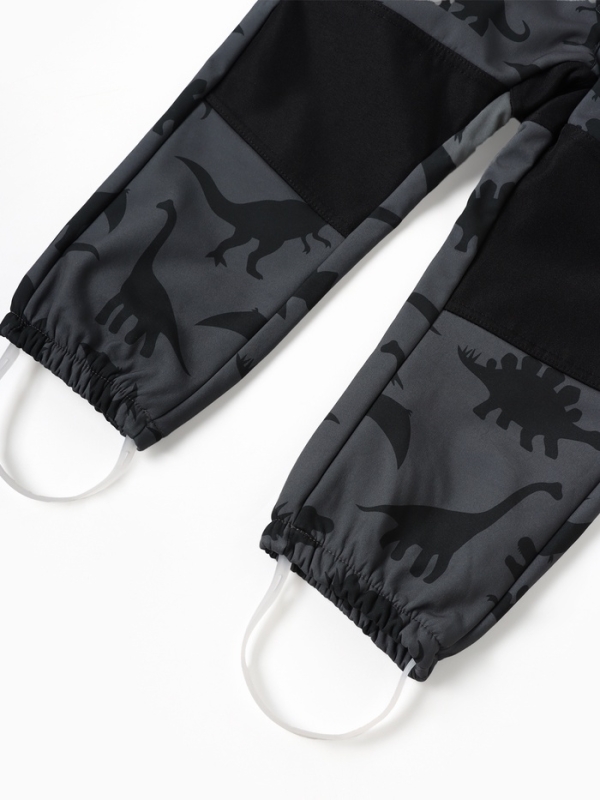 Демисезонный комбинезон на флисе KAFTAN Дино, рост 98