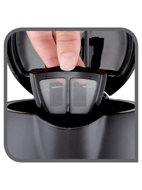 Электрический чайник KO330830 Snow, черный, 2400 Вт, 1,7 л