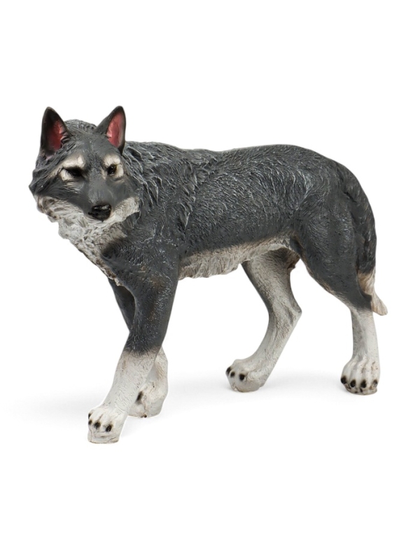 Садовая фигура из полистоуна &laquo;Волк&raquo;, 43&times;21&times;58 см