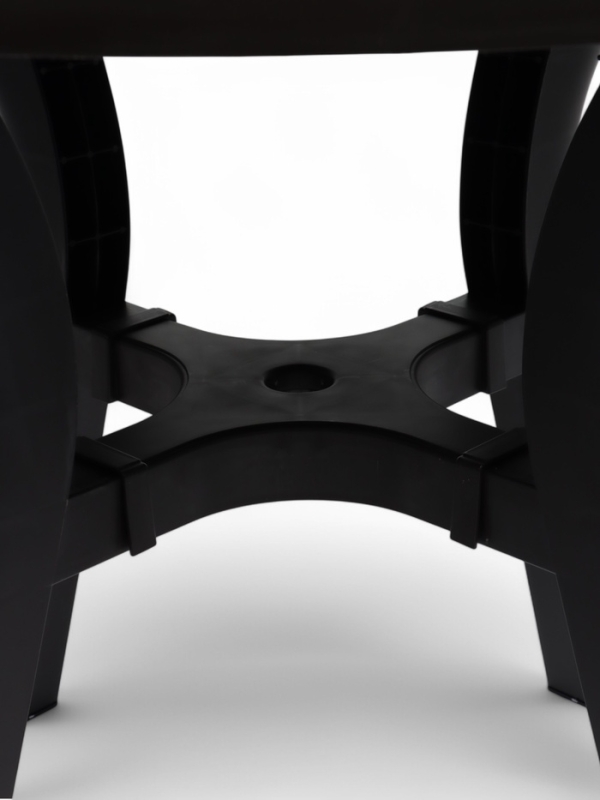 Стол круглый &laquo;Атлант&raquo;, 90&times;90&times;76.5 см, коричневый