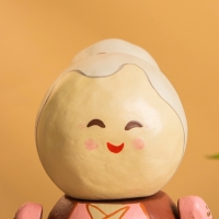 Деревянная кукла кокеши &laquo;Бабушка Юки&raquo;, 11&times;11&times;16 см