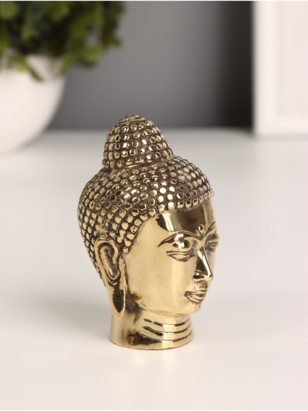 Сувенир бронза Сувенир бронза "Голова Будды" 4х4х7 см