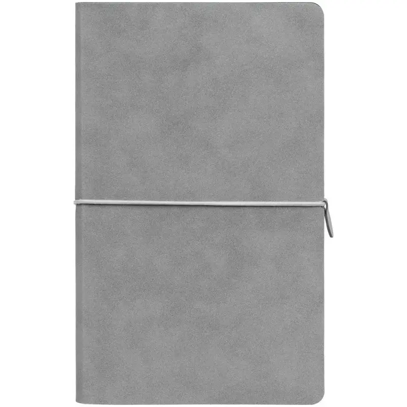 Ежедневник Nubuk, недатированный, светло-серый