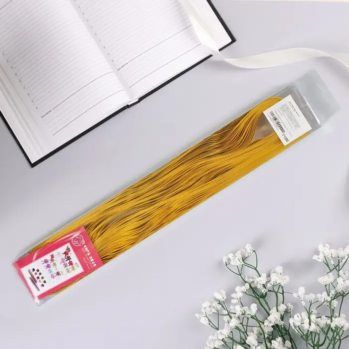 Бант - шар №3 перламутровый, жёлтый