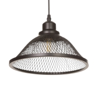 Светильник Robert 1х40Вт Е27 пр-1м черный 24х24х14см