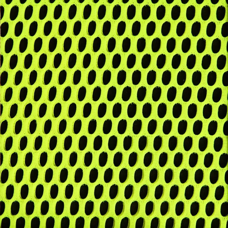 Заготовка из крупной сетки Rete, M, желтый неон