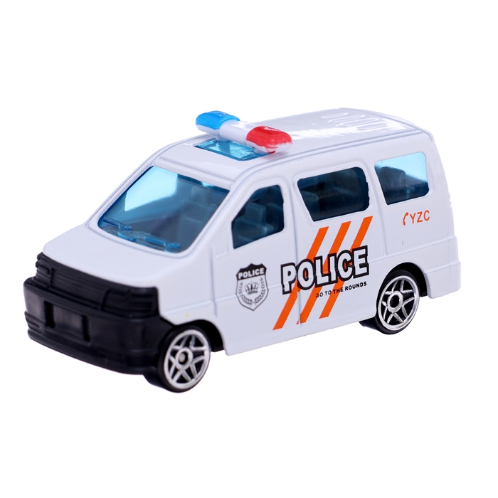 Парковка &laquo;Полицейский участок&raquo;, 1 машинка, 8 дорожных знаков, 31 деталь