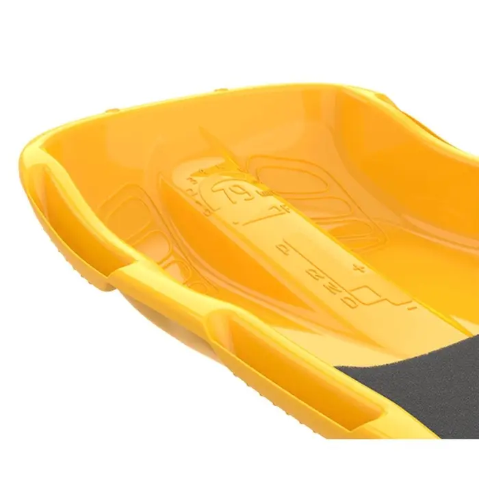 Санки с мягкой сидушкой &laquo;Комета&raquo;, желтые 74&times;43см