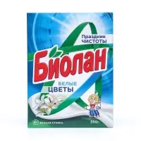 Стиральный порошок &laquo;Биолан&raquo; Белые цветы, ручная стирка, 350 г