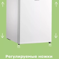 Холодильник RCD98WH1R, LED, GMCC, 66 л, однокамерный, белый