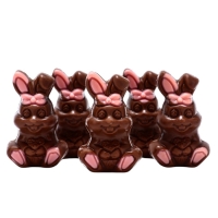 Шоколадные фигурки "Пасхальные кролики", 60 г