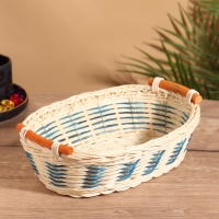 Корзина плетеная 28х18х9 см, ротанг