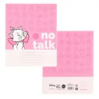 Тетрадь в линейку 24 листа, 5 видов МИКС, обложка мелованный картон, &laquo;Коты аристократы&raquo;